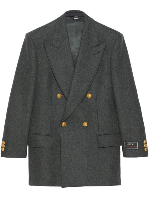 gucci cashmere|indigo wool gucci cashmere coat.